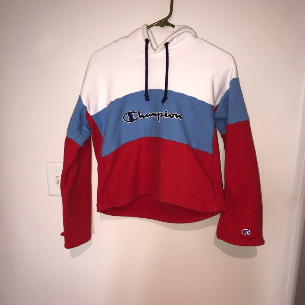 Semi-cropped champion hoodie